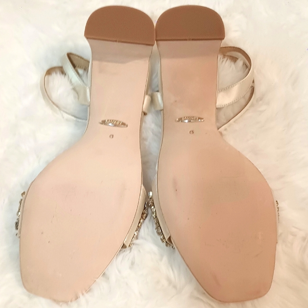 Marsha Satin Rhinestone Heel - Picture 5 of 5